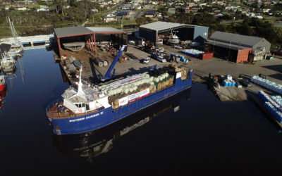 BY LAND AND BY SEA, CONVOY DELIVERS DROUGHT RELIEF TO GOULBURN