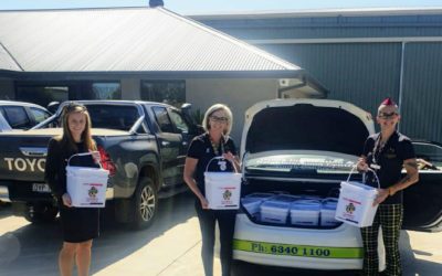 RRT DELIVERING FOOD BOXES TO FAMILIES IN NSW CENTRAL WEST