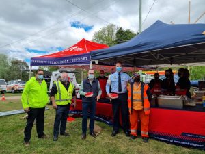 Brethren charity Rapid Relief Team cooked more than 1600 hot meals for emergency services workers responding to the Armidale tornado