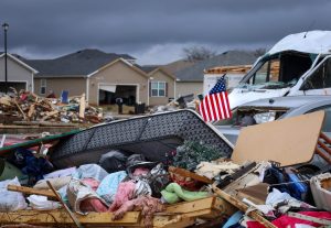 Towns in Kentucky were scenes of devastation when Brethren charity RRT arrived