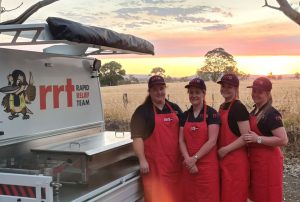RRT Hamilton help out with Victorian grassfire