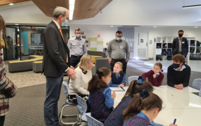 SCHOOL VISIT BY TASMANIA DEPUTY PREMIER